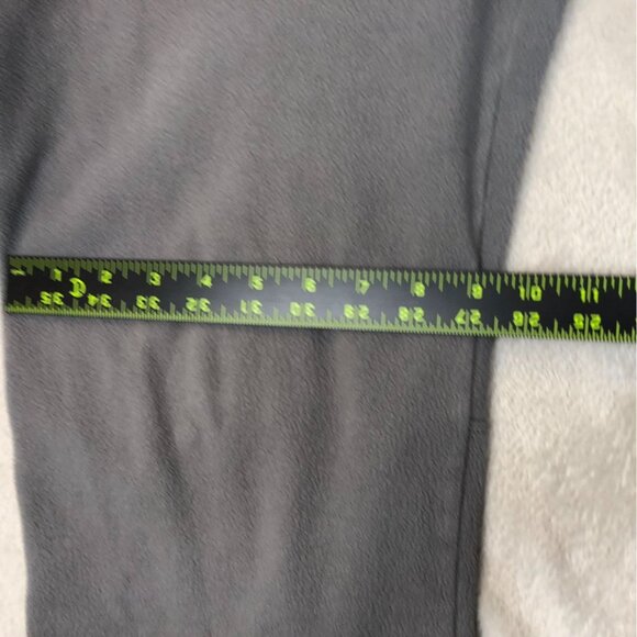 Under Armour Mens Sweatpants Medium Straight Ankle Zip Gray Fleece Activewear - Picture 4 of 15